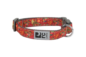 RC Pets Patterned Dog Clip Collar - Clay Floral