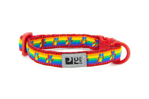 RC Pets Patterned Kitty Breakaway Collar - Rainbow Paws