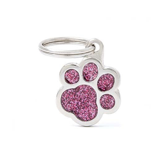 My Family USA Pet Tag - Glitter Apoxie Shapes 