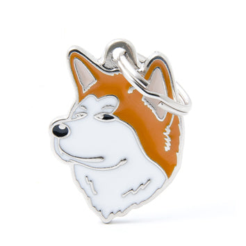 My Family USA Pet Tag - Dog Breeds - Shiba Inu