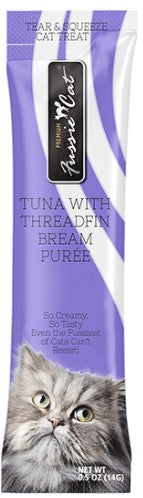 Fussie Cat Purée - Tuna with Threadfin Bream 4pk 2oz Bag