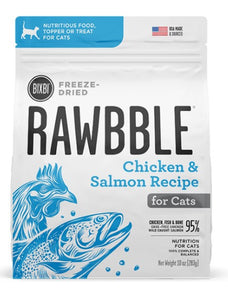 Bixbi RAWBBLE® Freeze-Dried Cat Food Chicken & Salmon Recipe