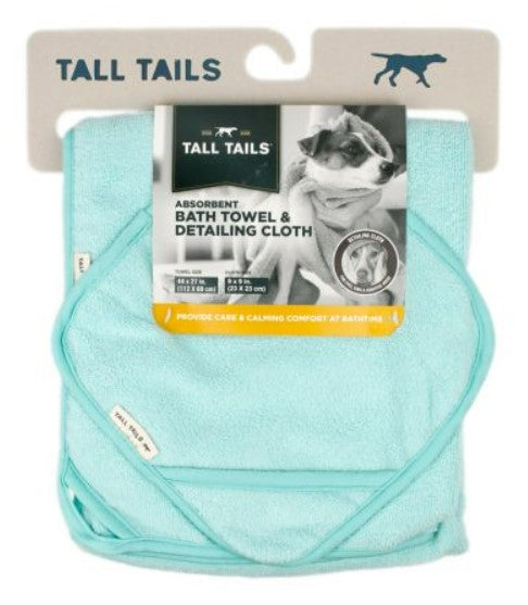 Tall Tails Dog Towel w/ Detailing Cloth