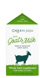 Green Juju Frozen Raw Goat Milk 16oz
