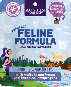 Austin and Kat Meal Enhancing Topper - Purrfect Feline Formula 66g Pouch