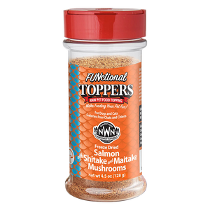 Northwest Naturals Freeze-Dried FUNctional Toppers - Salmon 4.5oz Shaker Jar