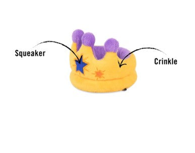 P.L.A.Y. Party Time Plush Toy - Canine Crown- Mini