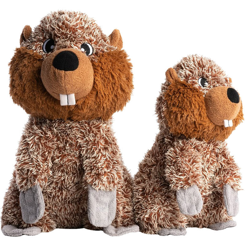 Fab Dog Fluffy Beaver Dog Toy -