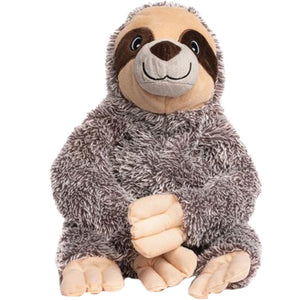 Fab Dog Fluffy Sloth Dog Toy -