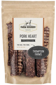 Farm Hounds Pork Heart 4oz Bag
