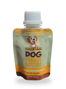 Poochie Butter Dog Peanut Butter Squeeze Pack 2oz