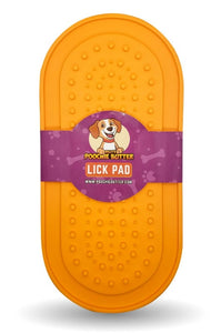Poochie Butter Oval Lick Pad with Suction Cups