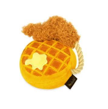 P.L.A.Y. Barking Brunch Plush Toy - Chicken and Woofle - Mini Size