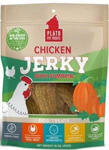 Plato Jerky Chicken & Pumpkin 16oz Bag