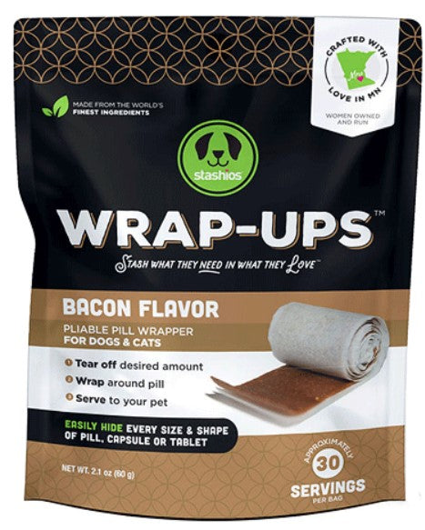 Stashios Wrap-Ups Bacon 2.1oz Bag