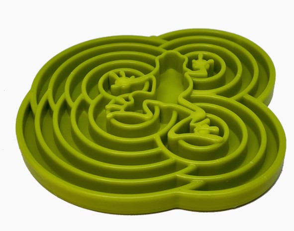 SodaPup Water Frog Design Emat Enrichment Tray for Dogs