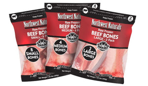 Northwest Naturals Frozen Raw Beef Bones Large 2-pack
