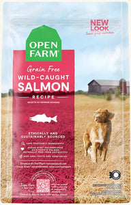 Open Farm Dry Dog Food Grain-Free Wild-Caught Salmon Recipe (New Size)