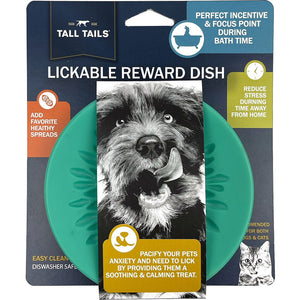 Tall Tails Lickable Suction Cup Reward Pet Dish 6"