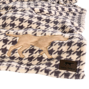 Tall Tails Dog Blanket - Houndstooth - 20" x 30"