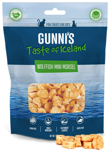 Gunni's Cat Treats Wolffish Mini Morsels 1.5oz bag