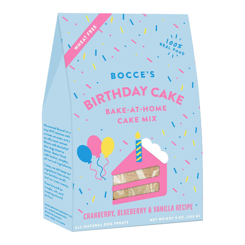 Bocce’s Dog Birthday Cake Mix 9oz bag