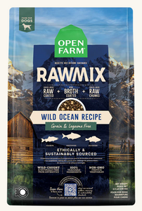 Open Farm Dry Dog Food RawMix Grain-Free Wild Ocean Recipe