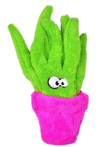 Cycle Dog Duraplush Unstuffed Potted Aloe Vera Dog Toy