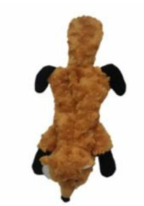 Tall Tails Stuffless Dog Toy - Fox 16"