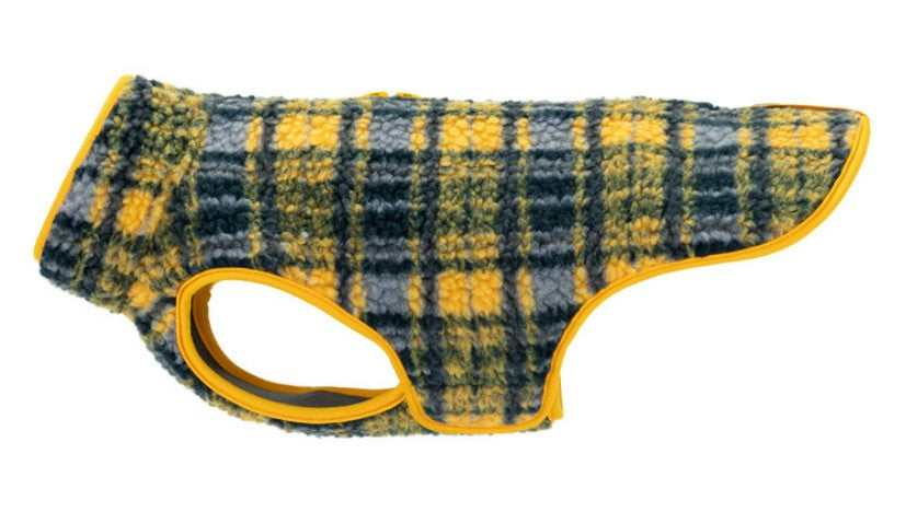 RC Pets Tundra Fleece Marigold Plaid
