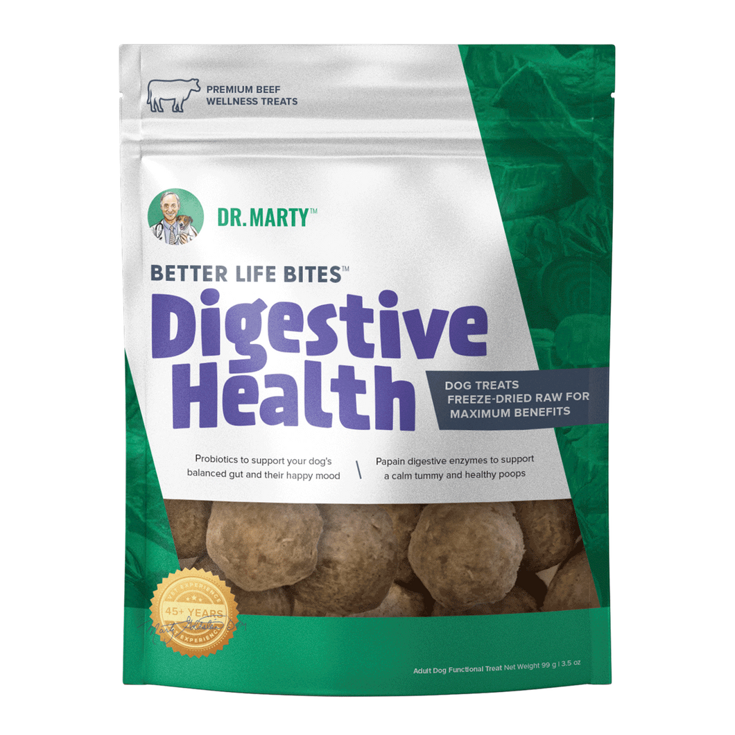Dr. Marty's Better Life Bites Digestive Health 3.5oz Bag