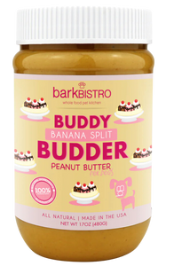 Bark Bistro Banana Split Buddy Budder 17oz Jar