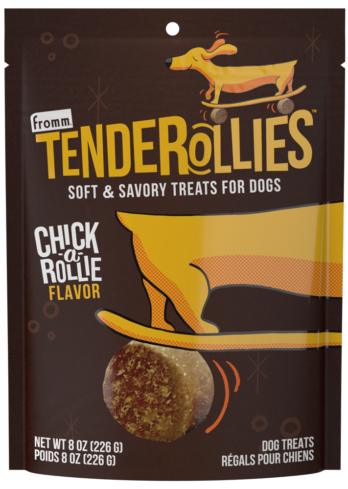 Fromm Dog Treats Tenderollies Chick-a-Rollie Flavor 8oz Bag