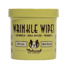 Load image into Gallery viewer, Natural Dog Company Wrinkle Wipes 50ct