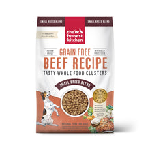 Load image into Gallery viewer, The Honest Kitchen Dry Dog Food Clusters Grain-Free Small Breed Beef Recipe