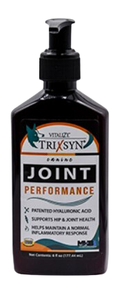Vitalize Trixsyn Canine Performance Joint Hyaluronic Acid 6oz Bottle