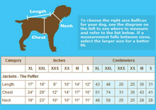 Load image into Gallery viewer, RuffLuv™ NYC The Puffer Dog Coat- Blue