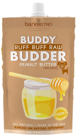 Bark Bistro Ruff Ruff Raw Buddy Budder 4oz Pouch