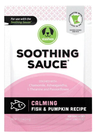 Stashios Soothing Sauce Calming Fish Single Serve Packet