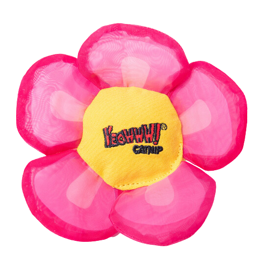 Yeowww! Daisy's Flower Top Pink Cat Toy
