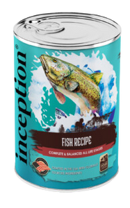 Inception Wet Dog Food Fish Recipe 13oz Can