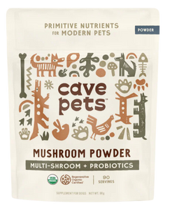 Cave Pets Multi Shroom + Probiotics Mushroom Powder 90g Pouch