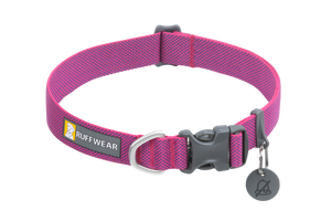 RuffWear Hi & Light™ Dog Collar - Alpenglow Pink