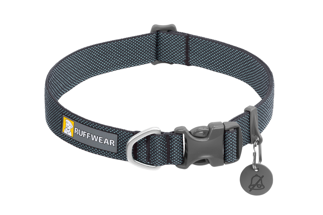 RuffWear Hi & Light™ Dog Collar - Basalt Gray