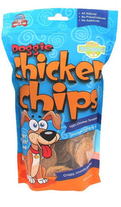 Chip's Naturals Doggie Chicken Chips 8oz Bag